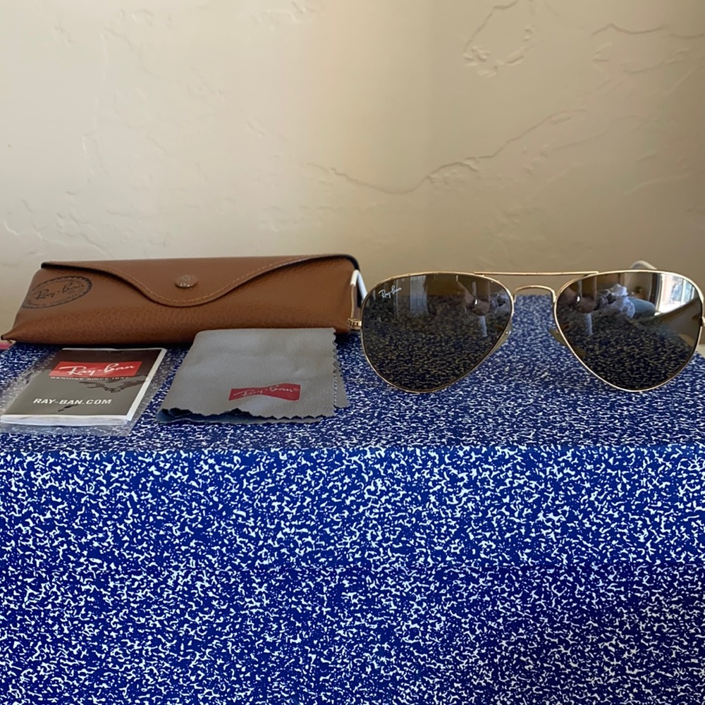 Ray-Ban Aviator Large Metal Gold